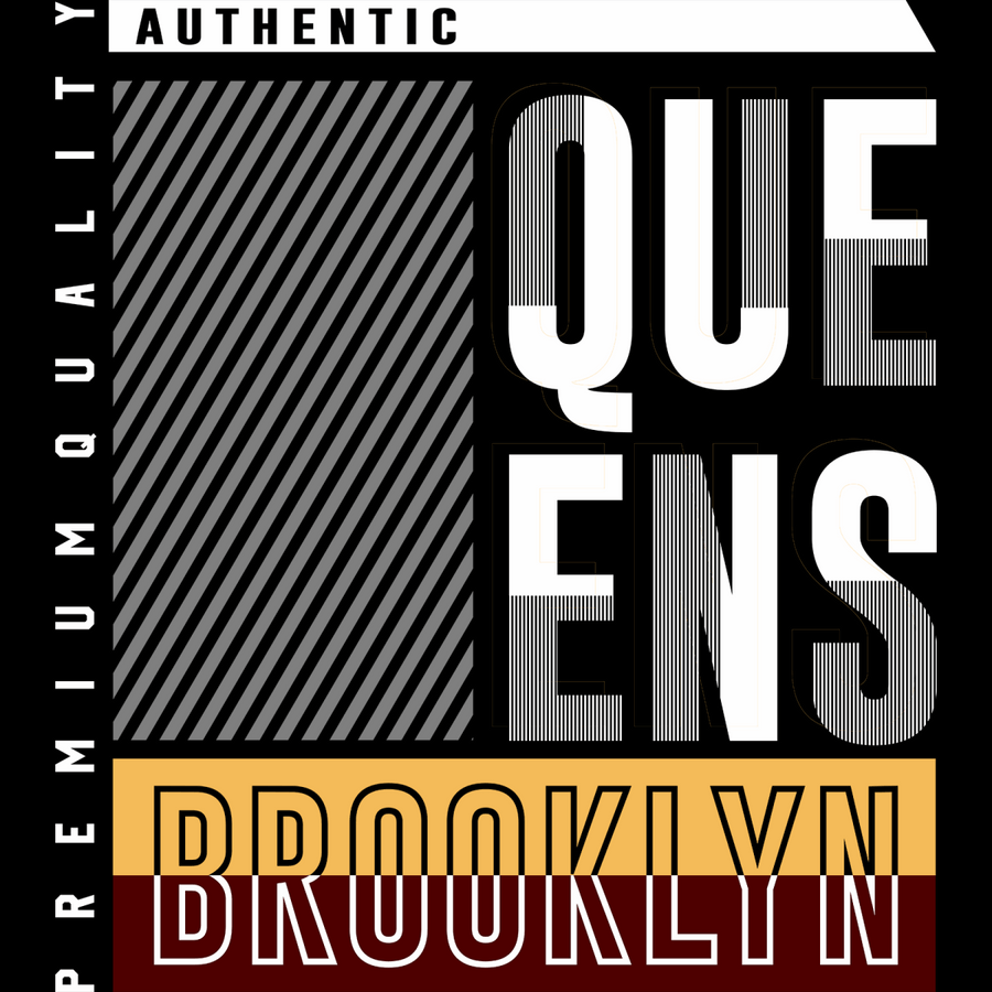 Queens Brooklyn Quality - Ready To Press DTF Transfer - Buy Bulk DTF