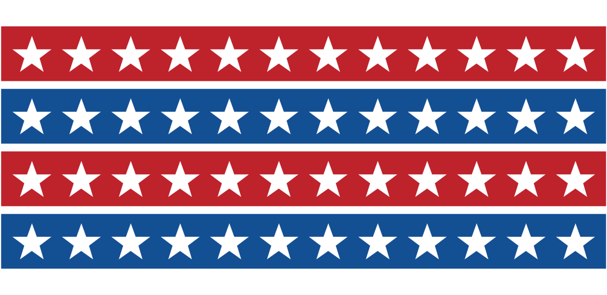 Red, White & Celebration UV DTF Libbey Glass Wrap - Buy Bulk DTF