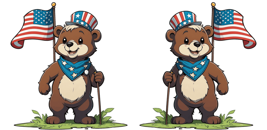 Red, White & Fireworks UV DTF Libbey Glass Wrap - Buy Bulk DTF