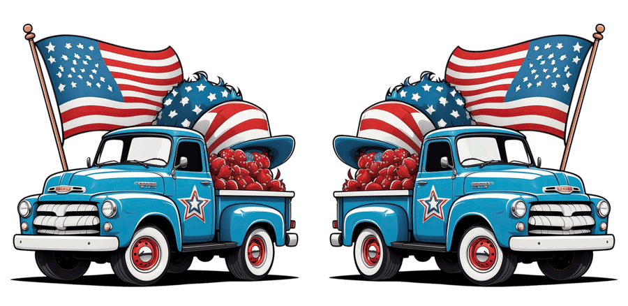 Red, White & Roar UV DTF Libbey Glass Wrap - Buy Bulk DTF