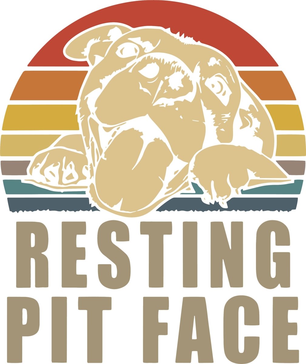 Resting Pit Face Ready To Press DTF Transfer - Buy Bulk DTF