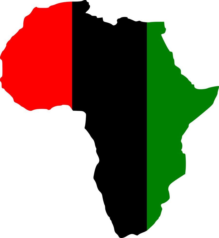 RGB Africa Map - Ready To Press DTF Transfer - Buy Bulk DTF