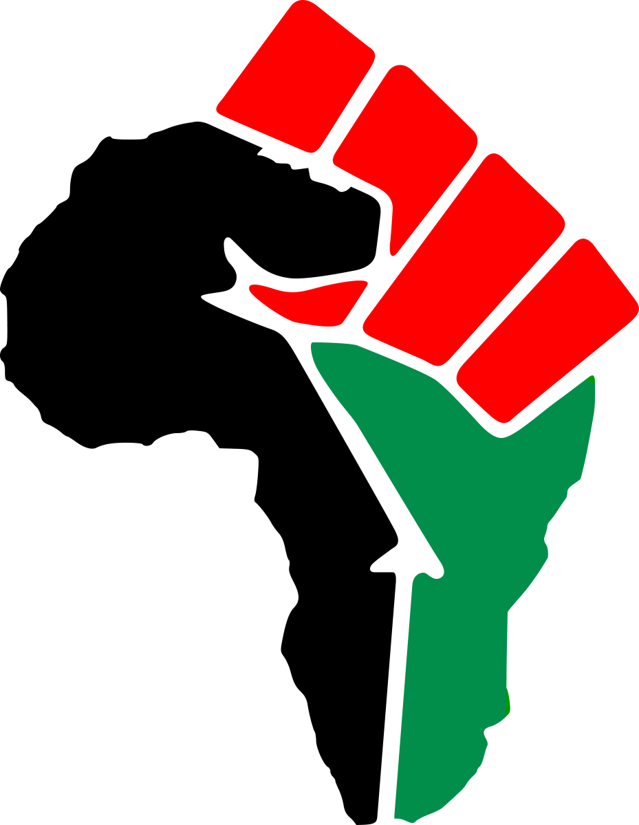 RGB African Power Fist - Ready To Press DTF Transfer - Buy Bulk DTF