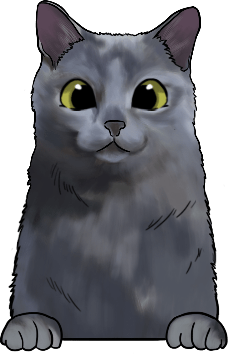 Russian Blue - Ready To Press DTF Transfers - Buy Bulk DTF