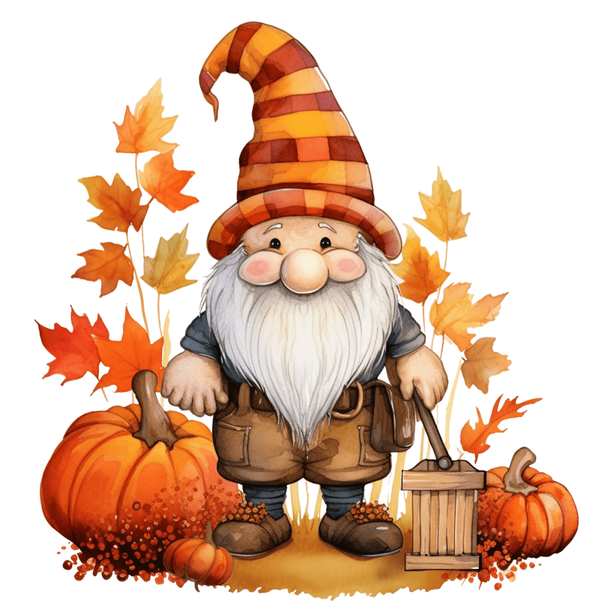 Santa's Fall Fiesta - Ready To Press DTF Transfer - Buy Bulk DTF