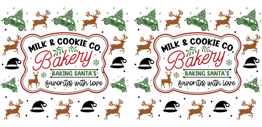 Santa’s Magic Moments UV DTF Libbey Glass Wrap - Buy Bulk DTF