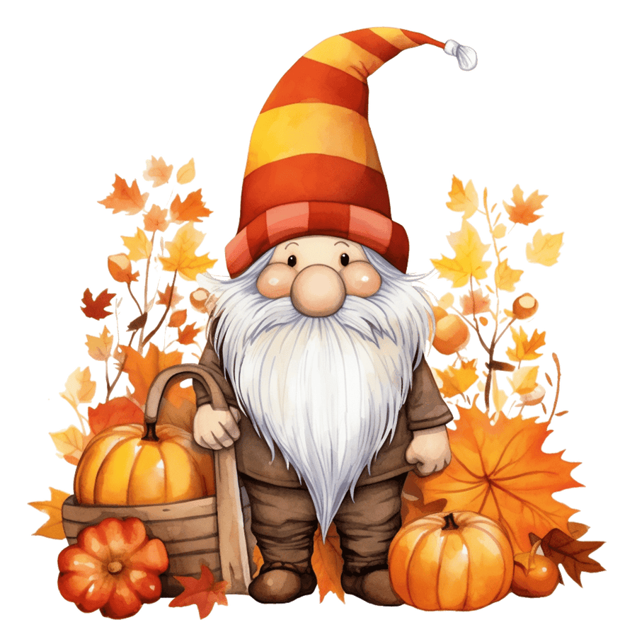 Santa's Pumpkin Harvest - Ready To Press DTF Transfer - Buy Bulk DTF
