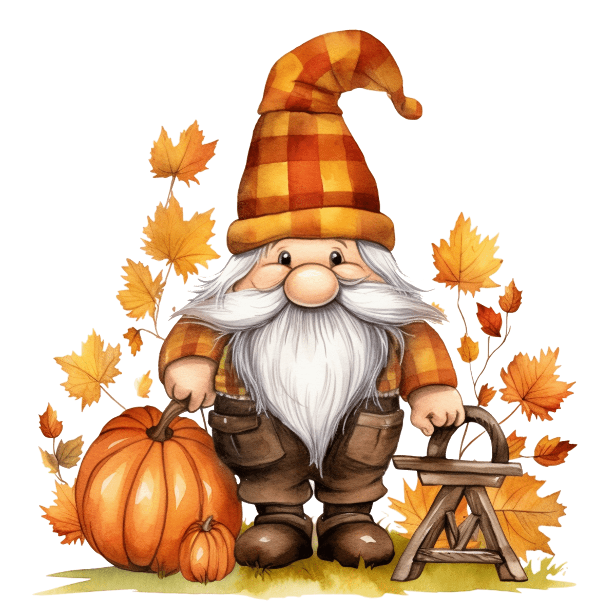 Santa’s Pumpkin Spice Dreams - Ready To Press DTF Transfer - Buy Bulk DTF