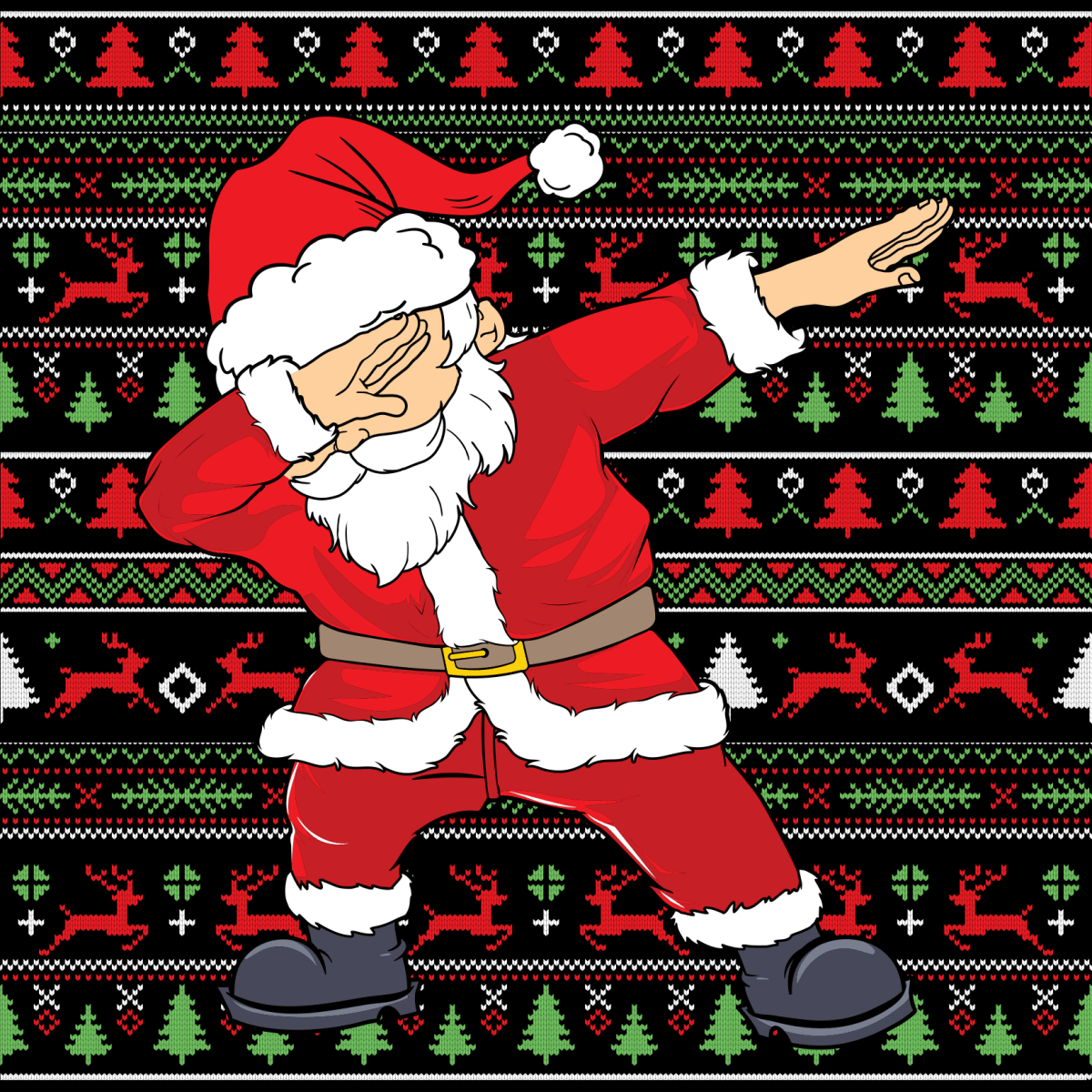 Santa’s - Ready to Press DTF Transfers - Buy Bulk DTF