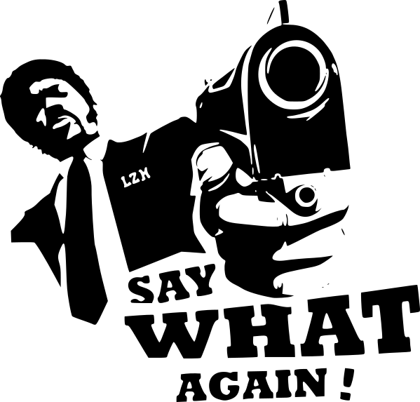 Say What Again - Ready To Press DTF Transfer - Buy Bulk DTF