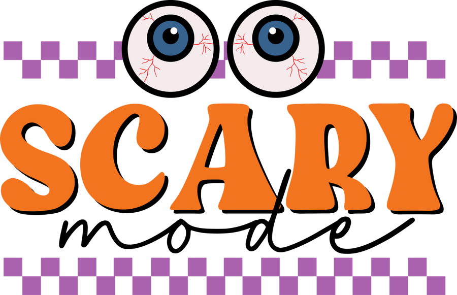 Scary Mode Ready To Press DTF Transfer - Buy Bulk DTF