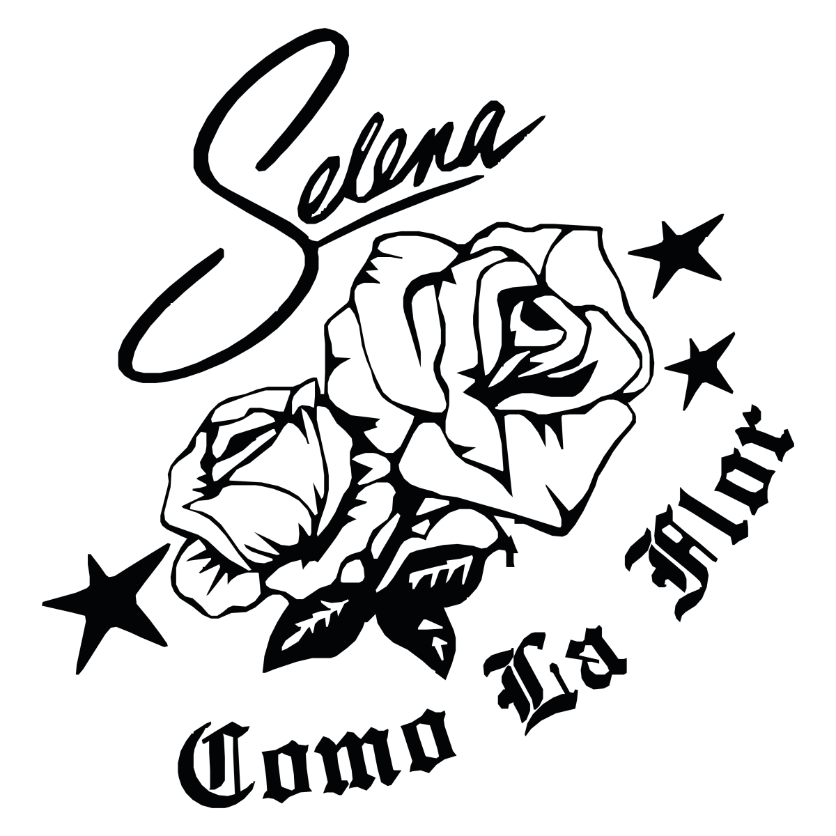 Selena Aesthetic Inspirations - Ready To Press DTF Transfers - Buy Bulk DTF