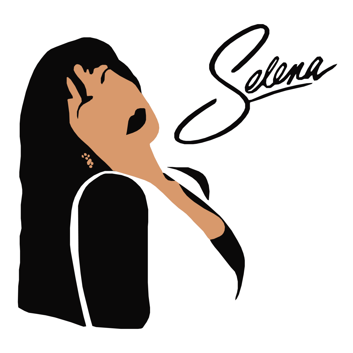 Selena Layers of Art - Ready To Press DTF Transfers - Buy Bulk DTF