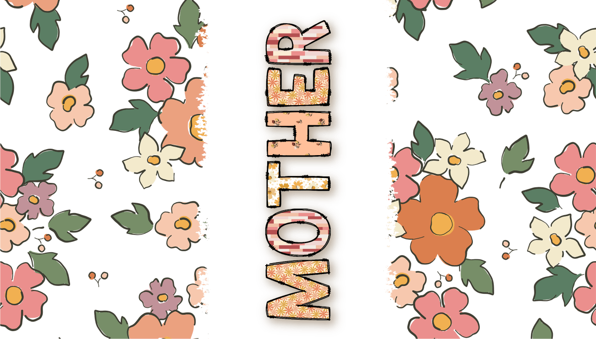 Serene Splendor mon - UV DTF Libbey Glass Wrap - Buy Bulk DTF