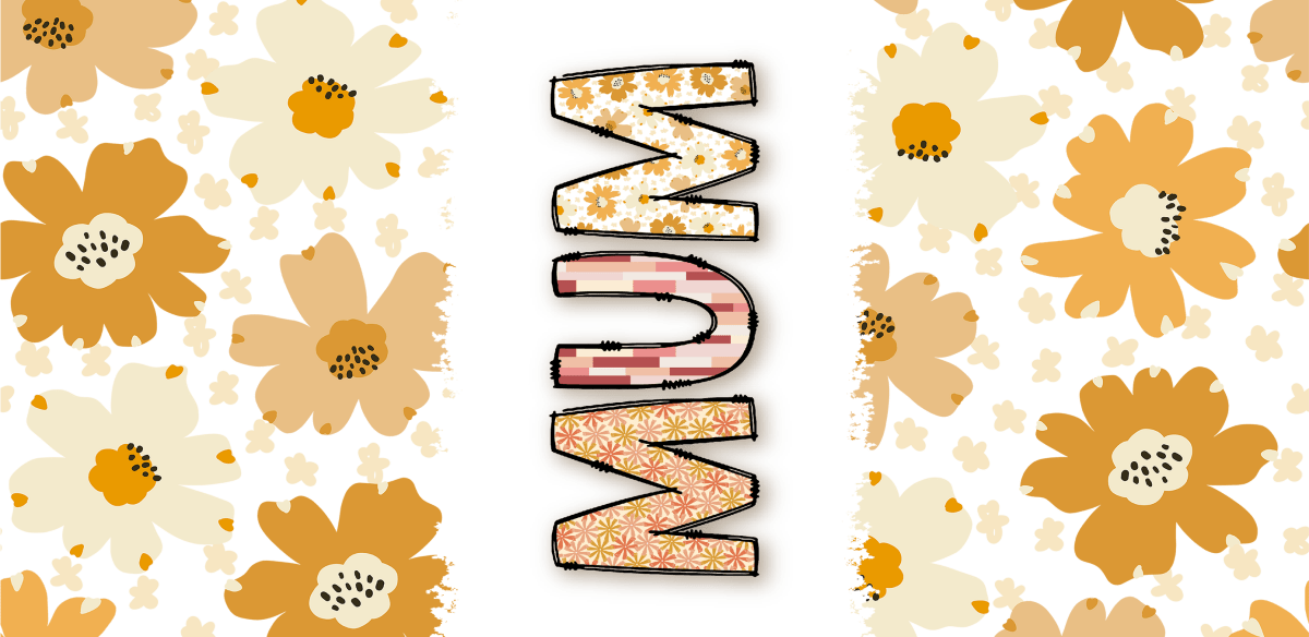 Serenity & Splendor - UV DTF Libbey Glass Wrap - Buy Bulk DTF