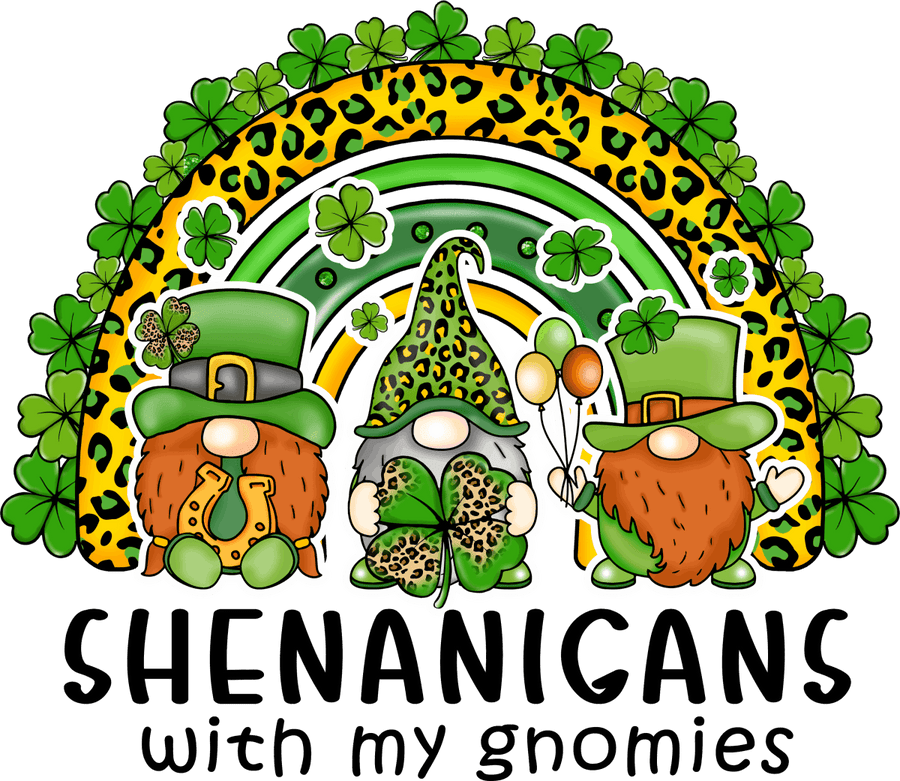 Shenanigans With My Gnomies Ready To Press DTF Transfers - Buy Bulk DTF