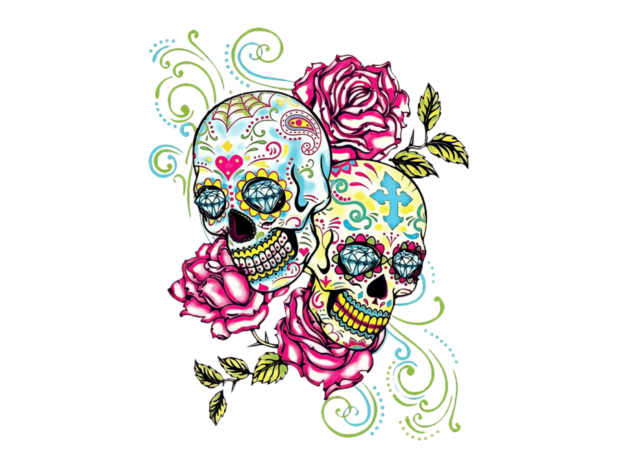 Skull 1 - Ready To Press DTF Transfer - Buy Bulk DTF