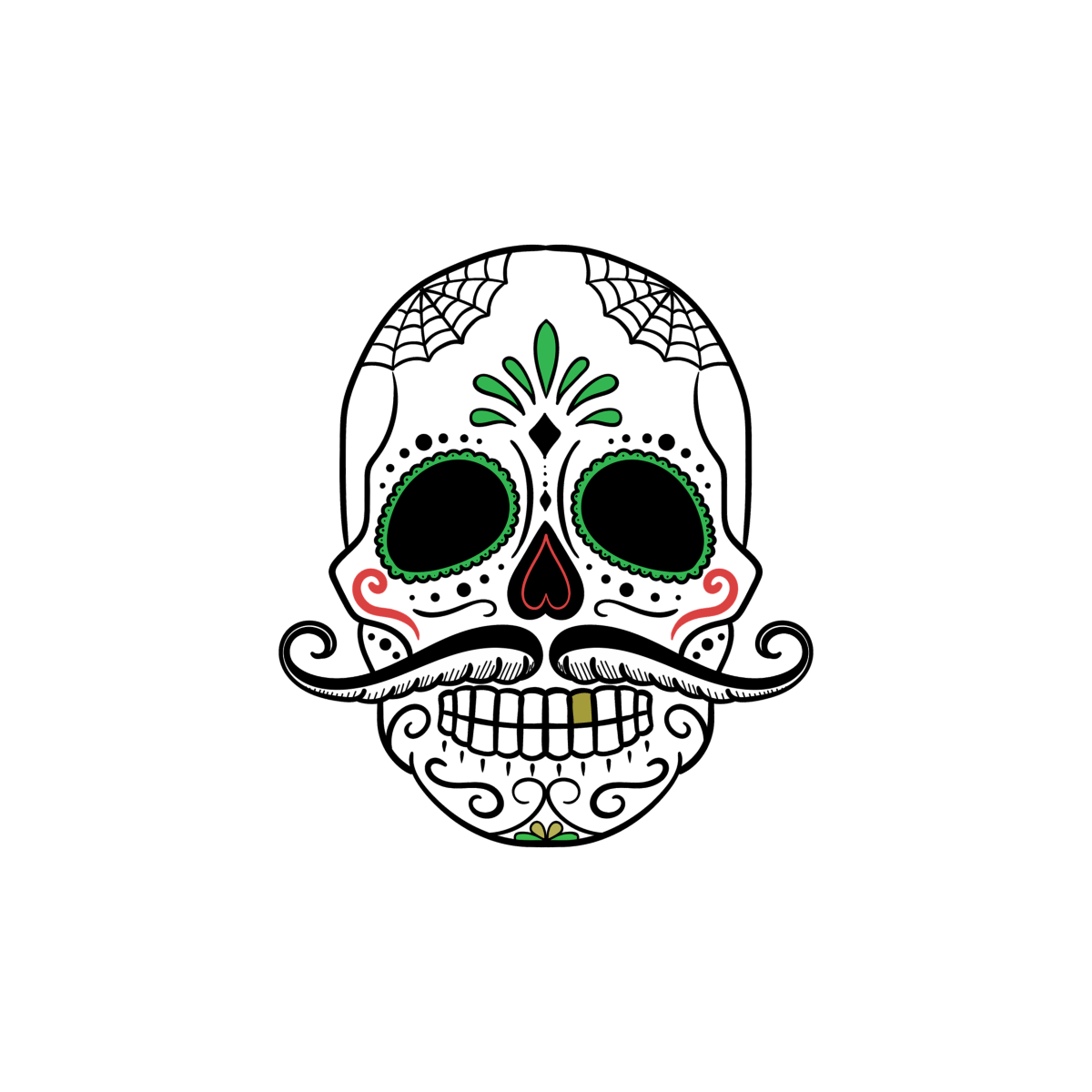 Skull 13 - Ready To Press DTF Transfer - Buy Bulk DTF