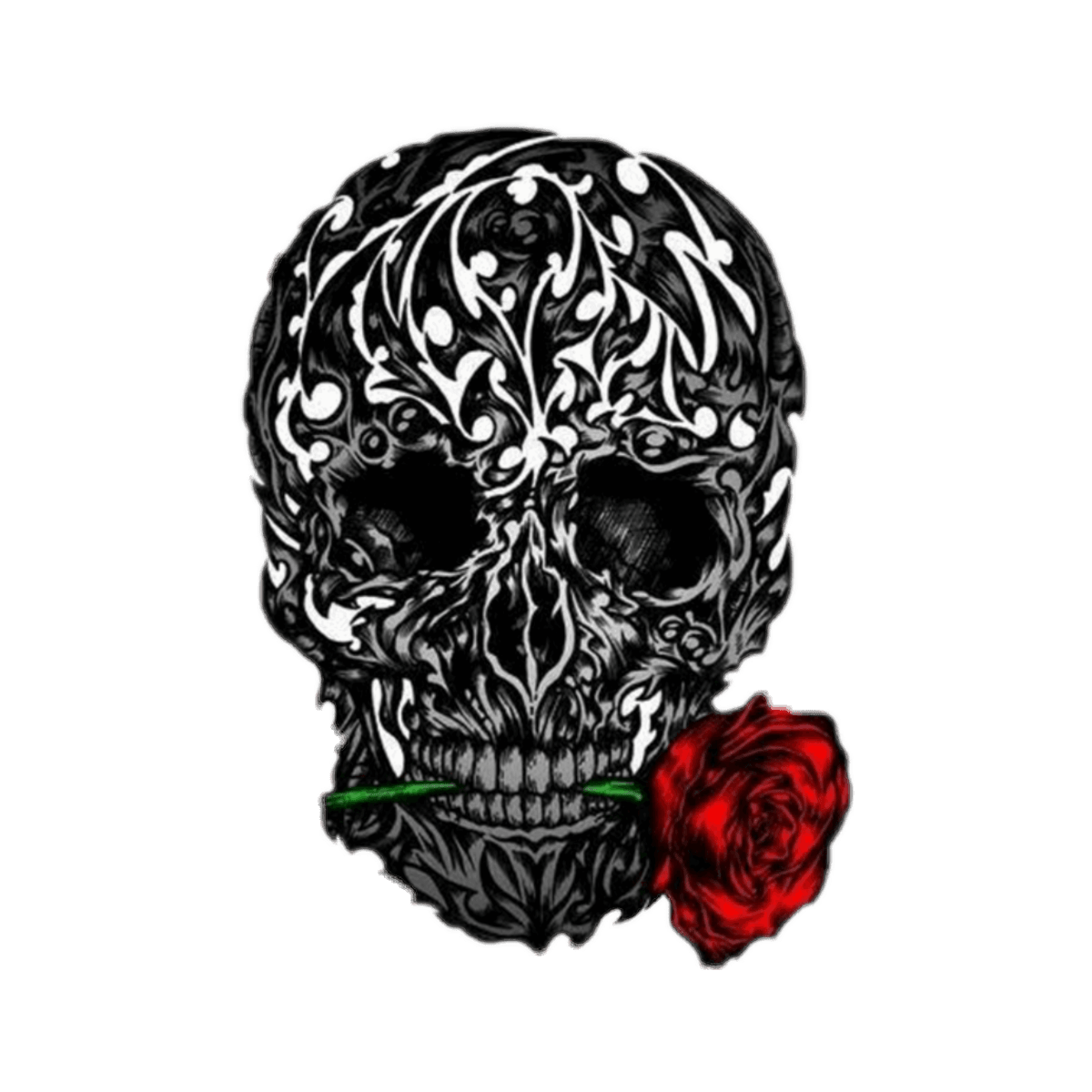 Skull 17 - Ready To Press DTF Transfer - Buy Bulk DTF