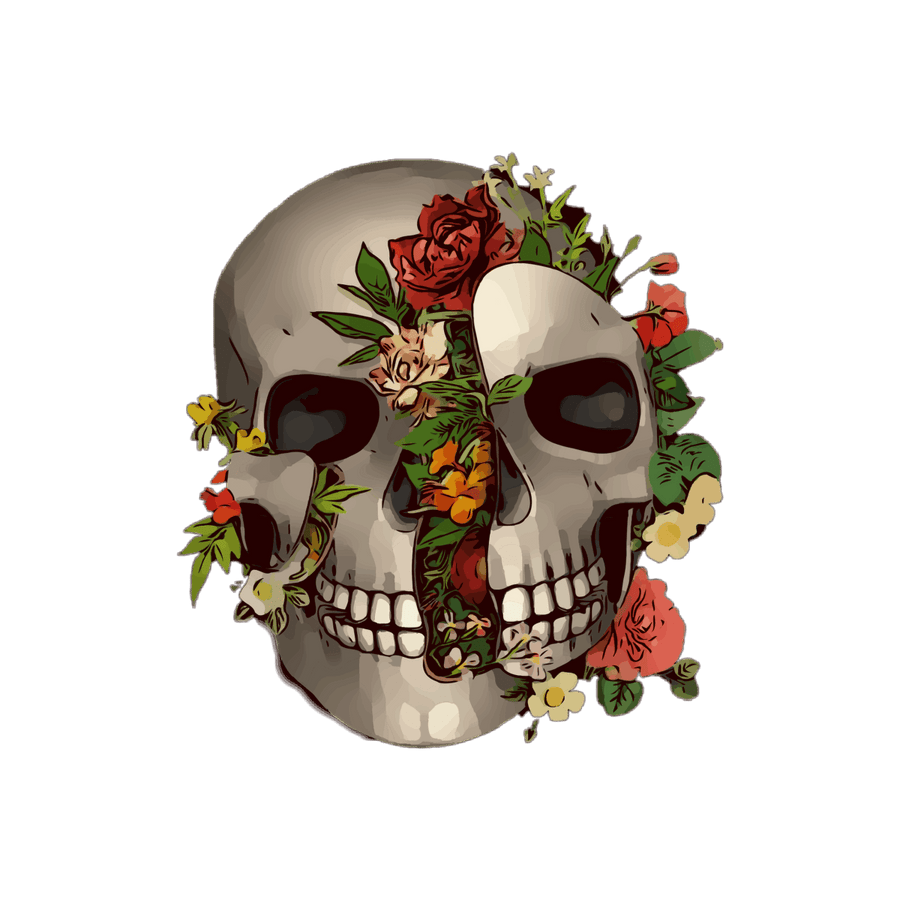 Skull 18 - Ready To Press DTF Transfer - Buy Bulk DTF