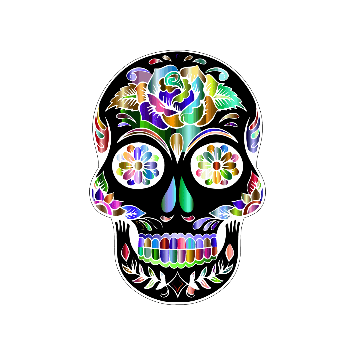 Skull 3 - Ready To Press DTF Transfer - Buy Bulk DTF