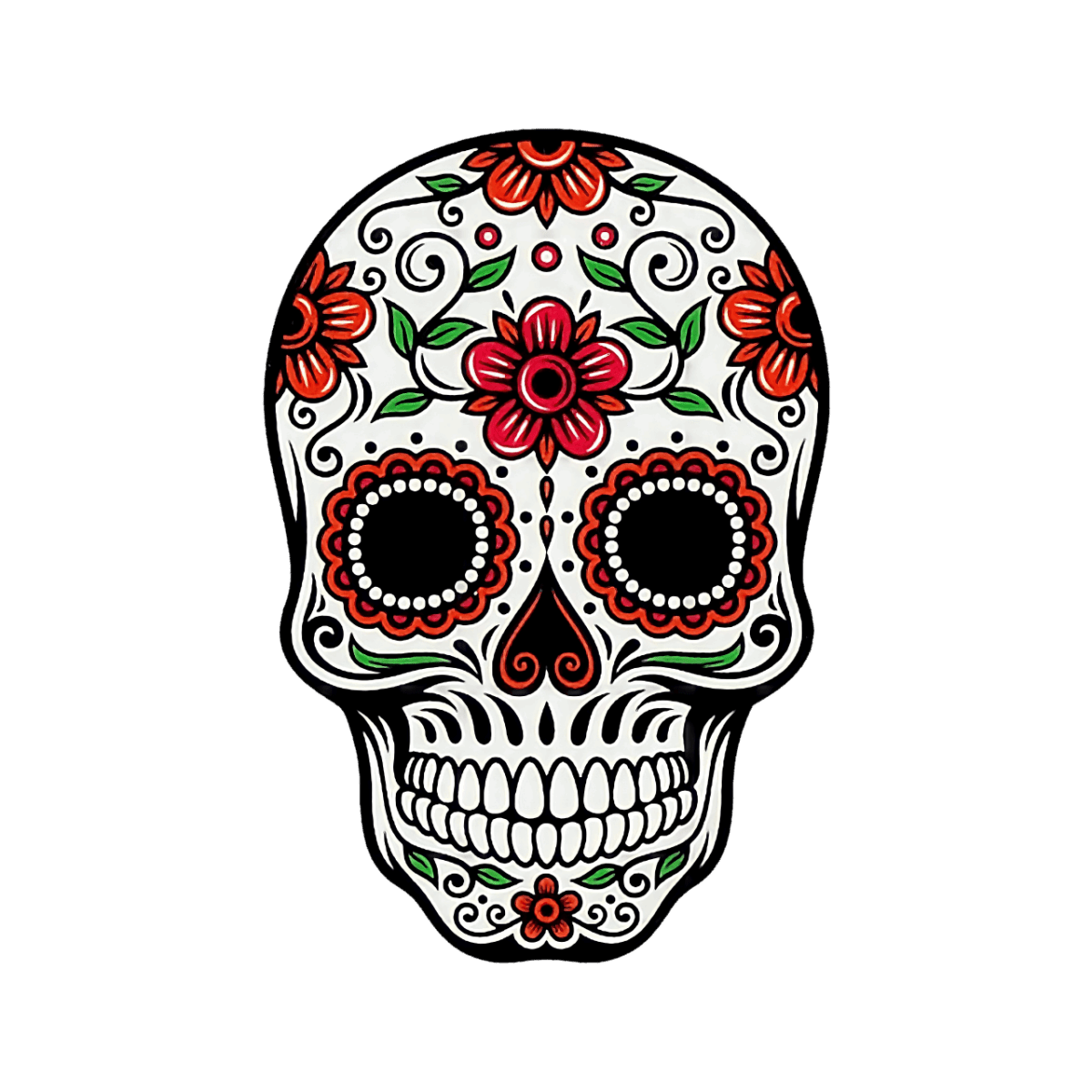 Skull 6 - Ready To Press DTF Transfer - Buy Bulk DTF