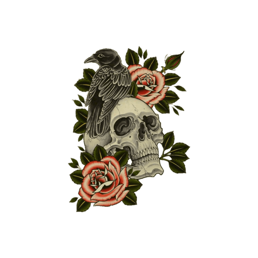 Skull 9 - Ready To Press DTF Transfer - Buy Bulk DTF