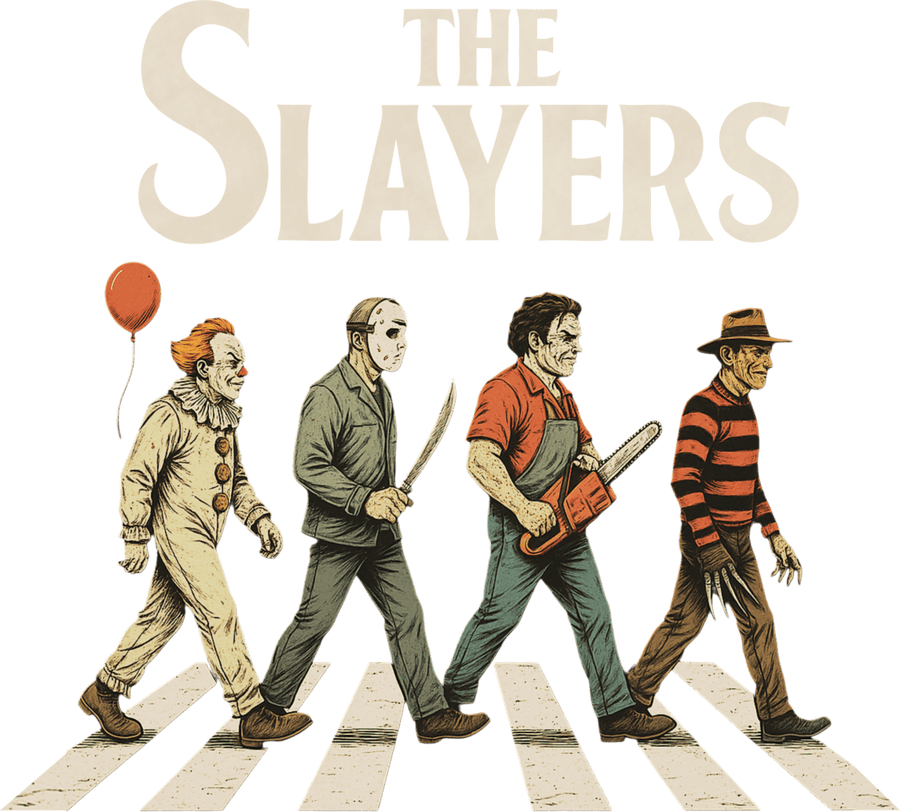 Slayers Halloween Ready to Press DTF Transfer - Buy Bulk DTF