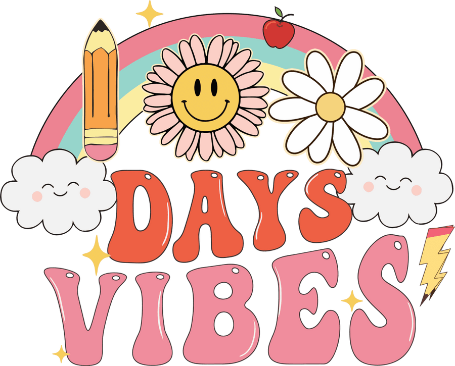 Smarty Pants 100 Days - Ready to Press DTF Transfers - Buy Bulk DTF