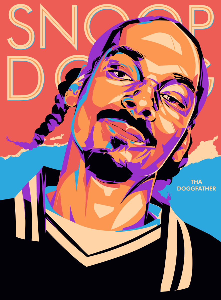 Snoop Dogg - Tha Doggfather - Pop Art - Ready To Press DTF Transfers - Buy Bulk DTF