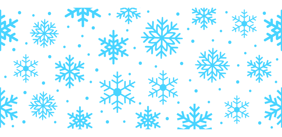 Snowflakes UV DTF Libbey Glass Wrap - Buy Bulk DTF