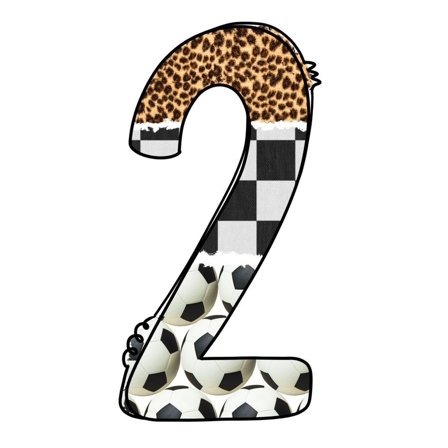 Soccer Leopard 2 - Ready To Press DTF Transfer - Buy Bulk DTF