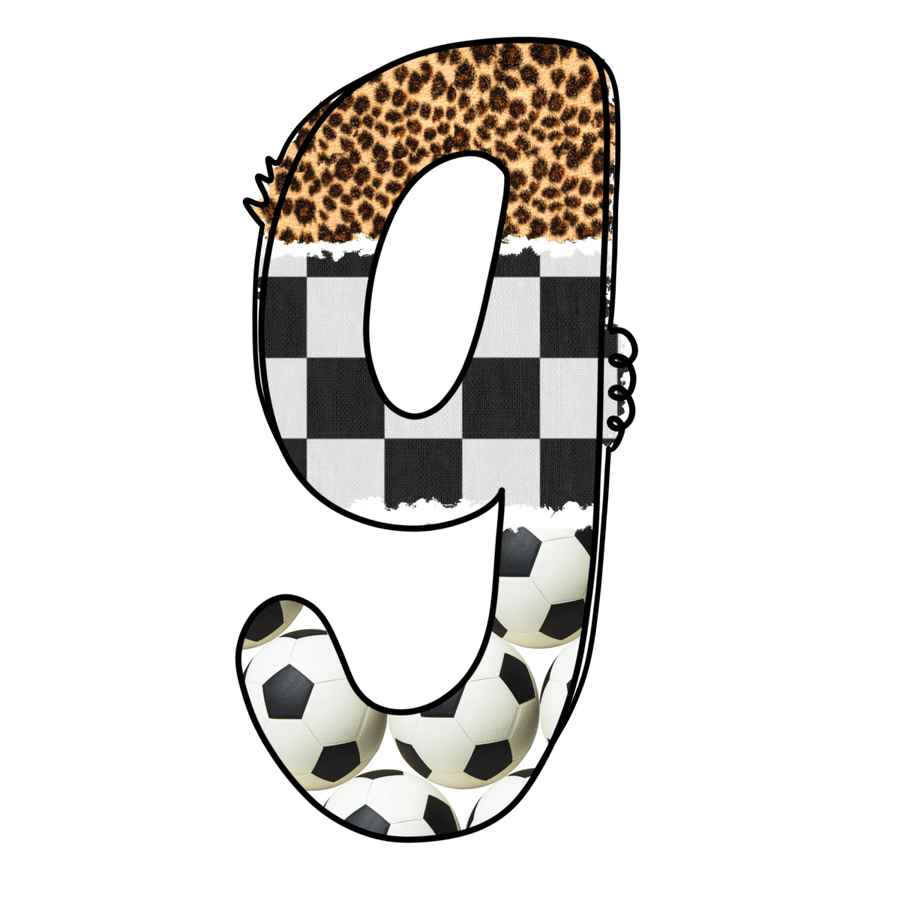 Soccer Leopard 9 - Ready To Press DTF Transfer - Buy Bulk DTF