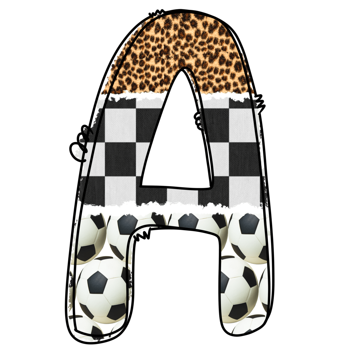 Soccer Leopard A - Ready To Press DTF Transfer - Buy Bulk DTF