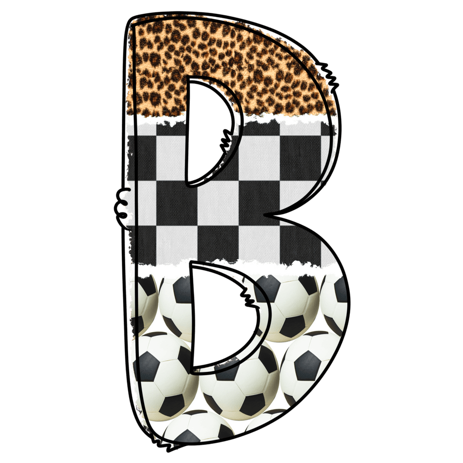 Soccer Leopard B - Ready To Press DTF Transfer - Buy Bulk DTF