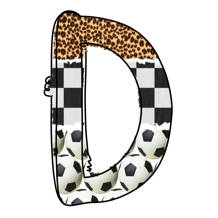 Soccer Leopard D - Ready To Press DTF Transfer - Buy Bulk DTF