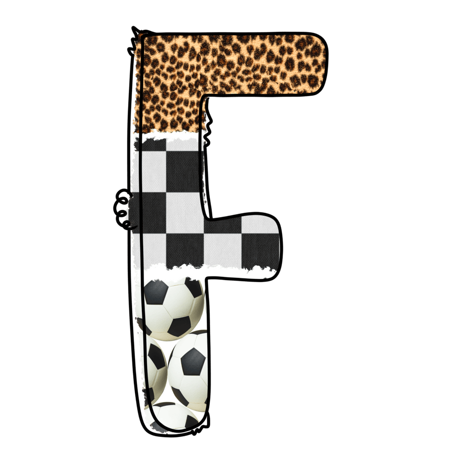 Soccer Leopard F - Ready To Press DTF Transfer - Buy Bulk DTF