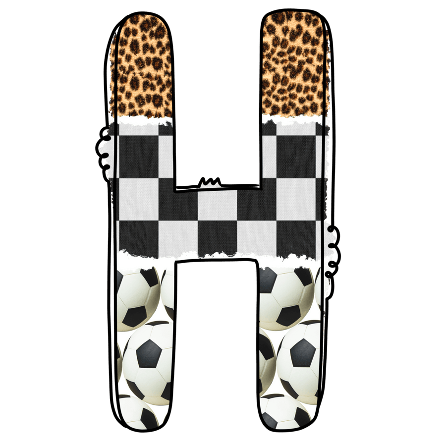 Soccer Leopard H - Ready To Press DTF Transfer - Buy Bulk DTF
