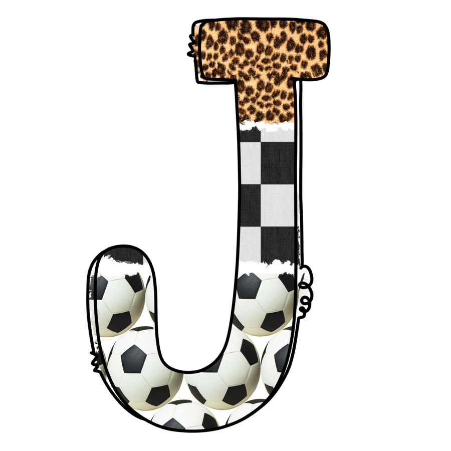 Soccer Leopard J - Ready To Press DTF Transfer - Buy Bulk DTF