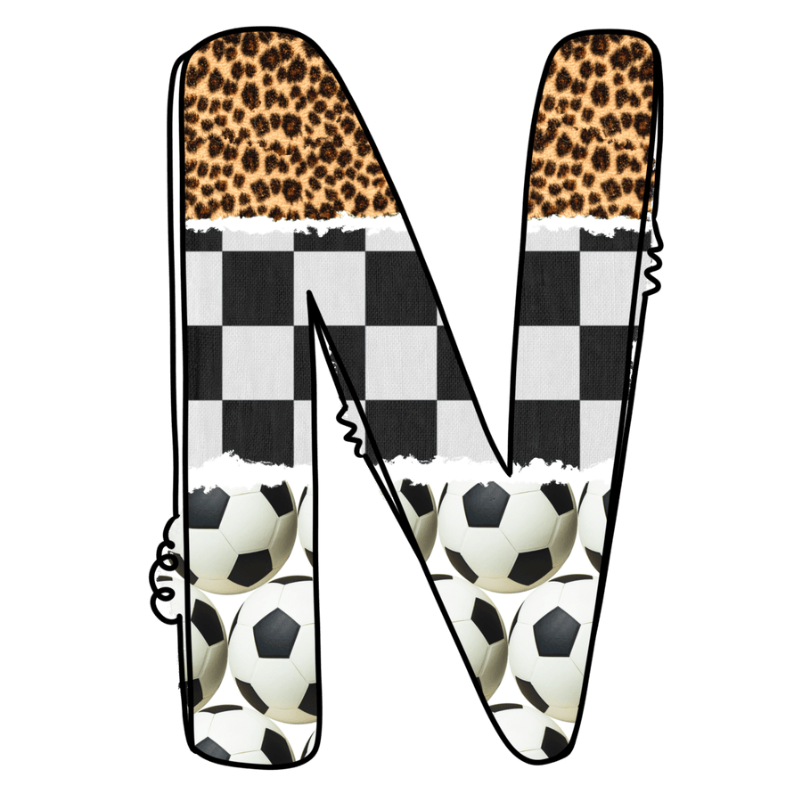 Soccer Leopard N - Ready To Press DTF Transfer - Buy Bulk DTF