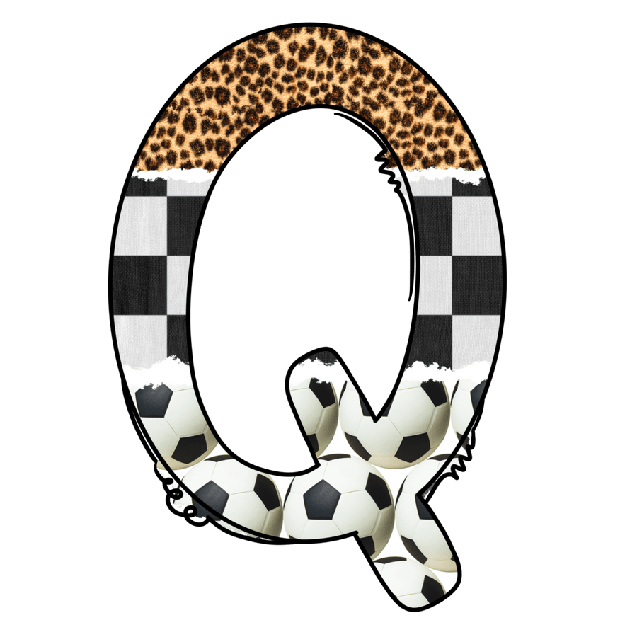 Soccer Leopard Q - Ready To Press DTF Transfer - Buy Bulk DTF