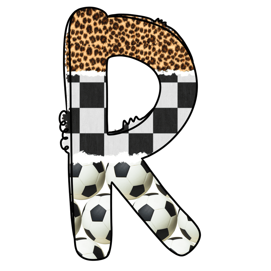 Soccer Leopard R - Ready To Press DTF Transfer - Buy Bulk DTF