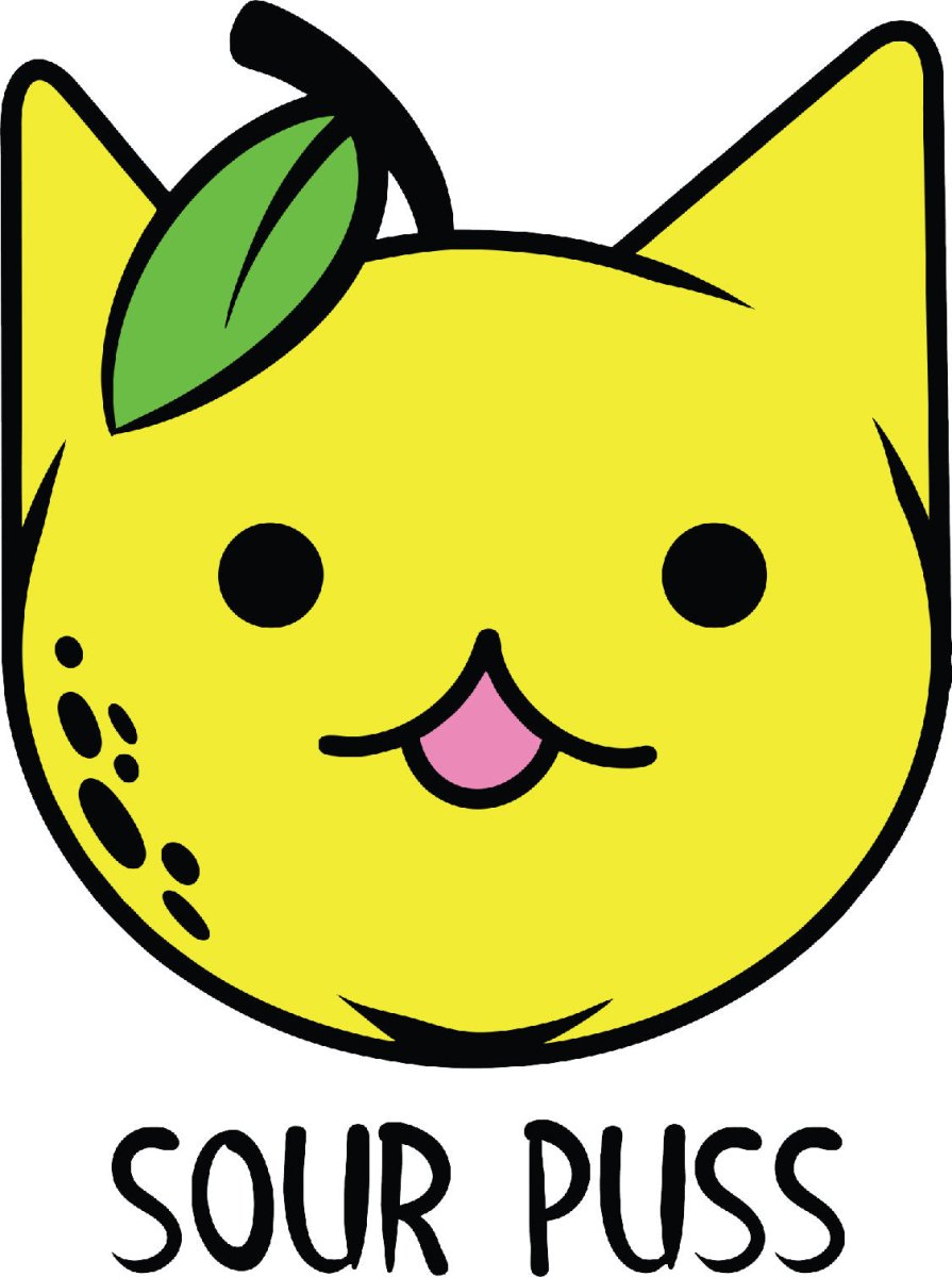 Sour Puss - Ready To Press DTF Transfer - Buy Bulk DTF