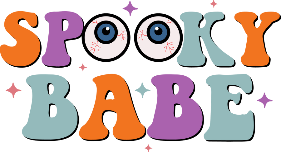 Spooky Babe Ready To Press DTF Transfer - Buy Bulk DTF