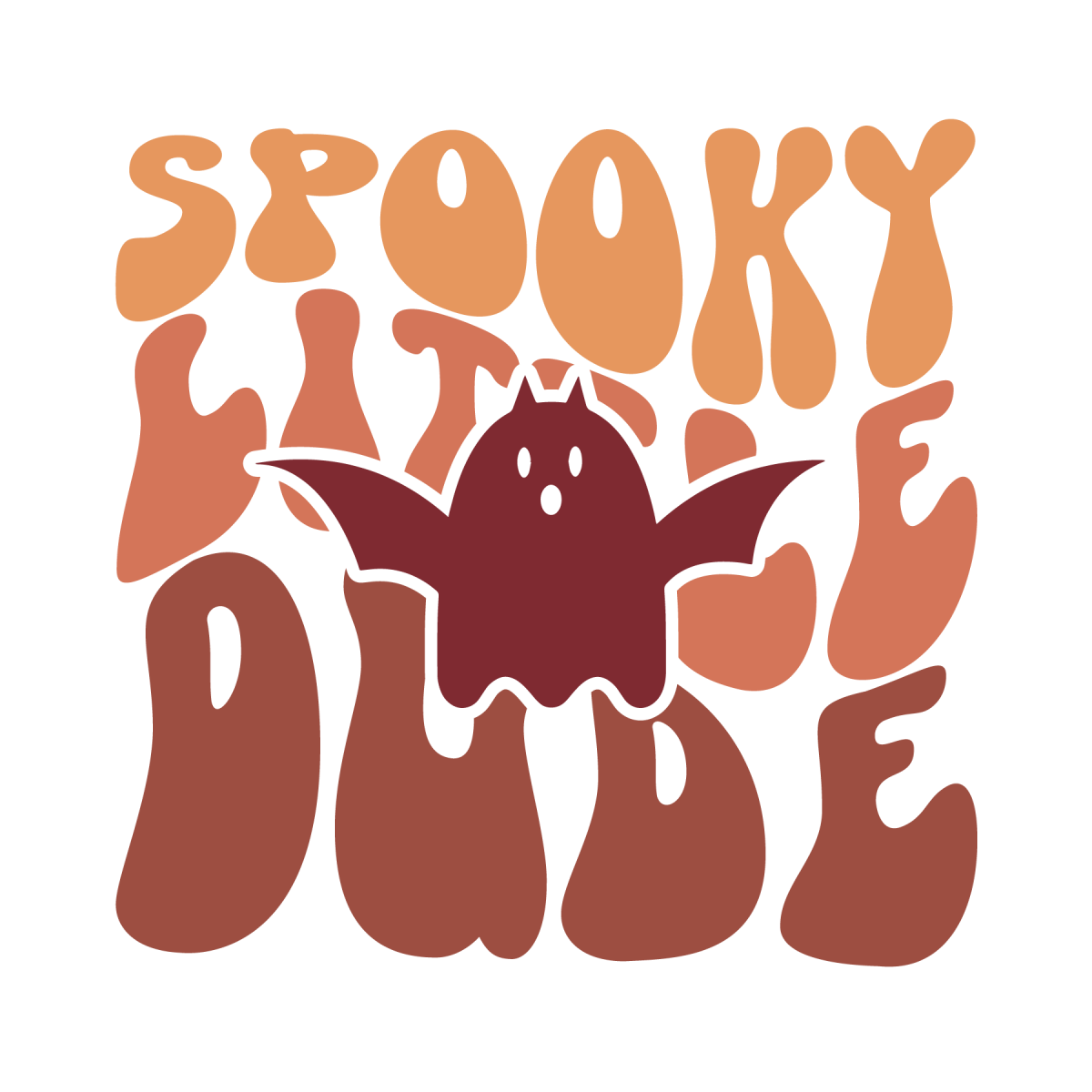 Spooky Little Dude Ready To Press DTF Transfer - Buy Bulk DTF