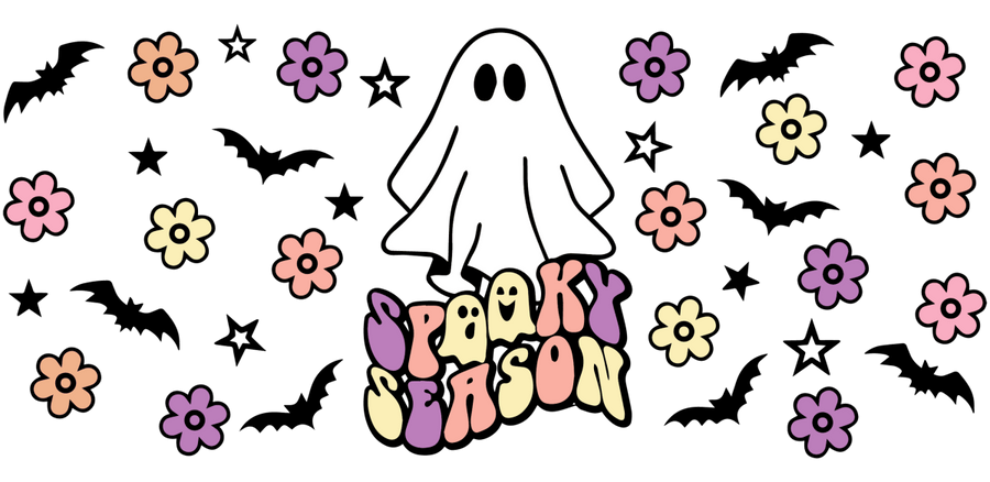 Spooky Sights - UV DTF Libbey Glass Wrap - Buy Bulk DTF