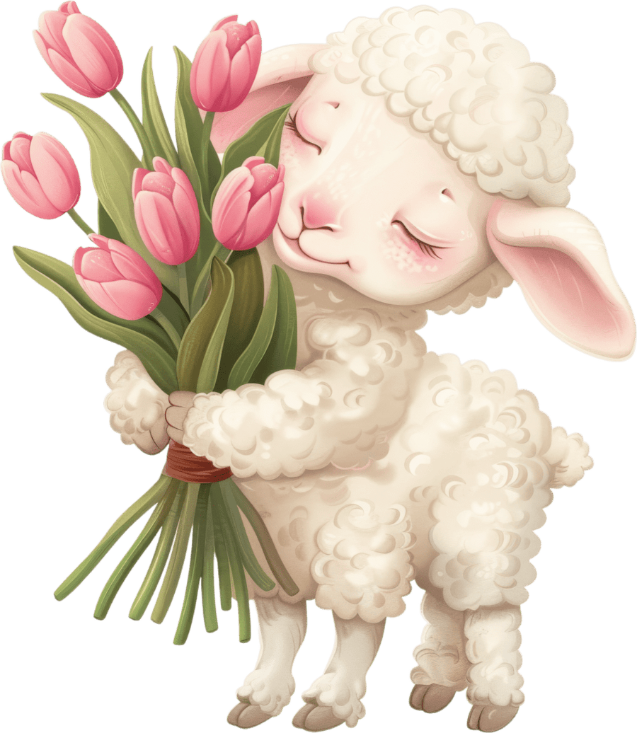 Springtime Snuggles - Ready To Press DTF Transfers - Buy Bulk DTF