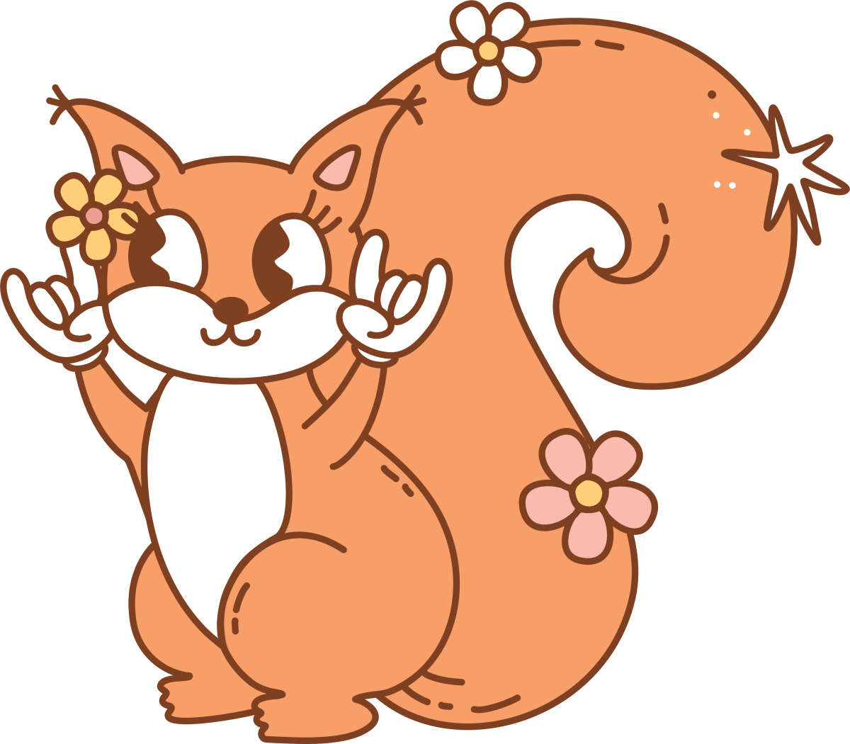 Squirrel - Ready To Press DTF Transfers - Buy Bulk DTF