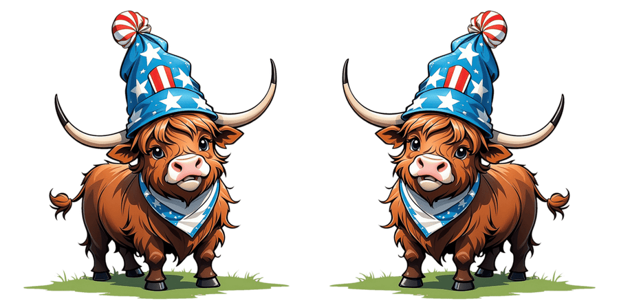 Stars & Stripes Jubilee UV DTF Libbey Glass Wrap - Buy Bulk DTF