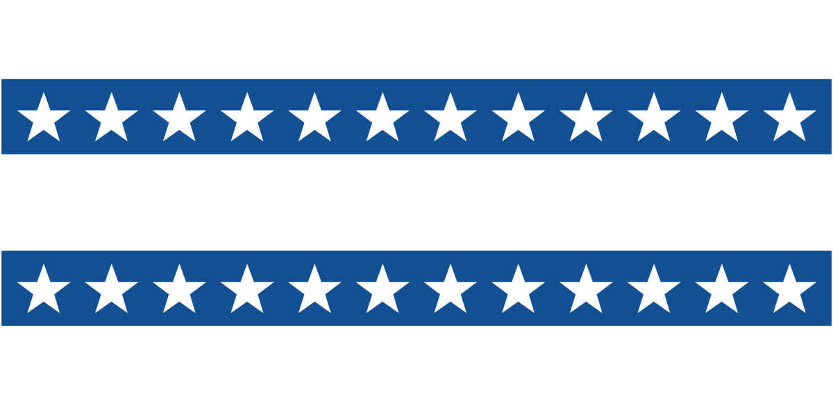 Stars & Stripes Shimmer UV DTF Libbey Glass Wrap - Buy Bulk DTF